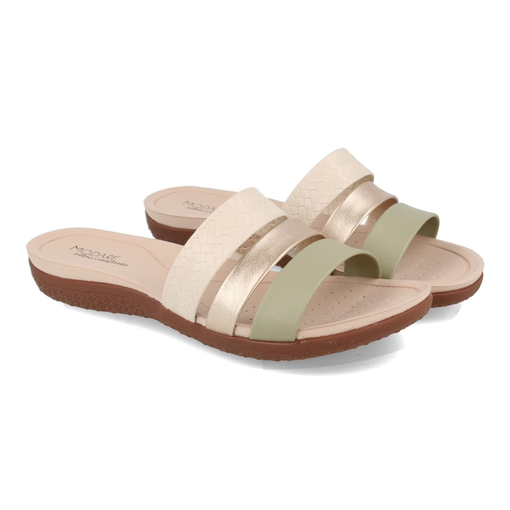 Modare Tamanco 7125-200-29455-101712  Creme-Verde-Dourado Sint_4_999999992664097_7900245258477